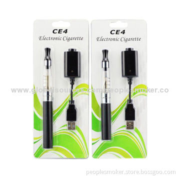 Hot Sale E Cigarette Kit with CE4 Atomizer eGo Battery, No Leaking, No Dry Heating, No Burn Smell